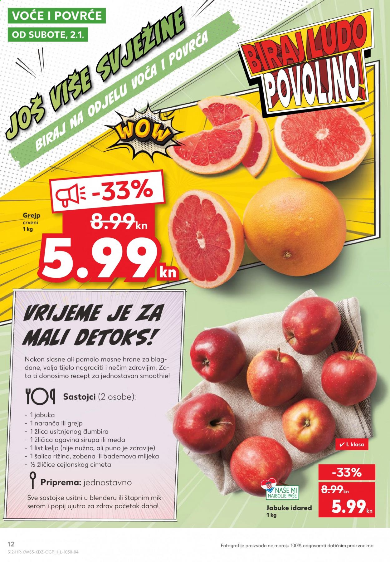 Kaufland katalog - 02.01.2021. - 06.01.2021. Stranica 12