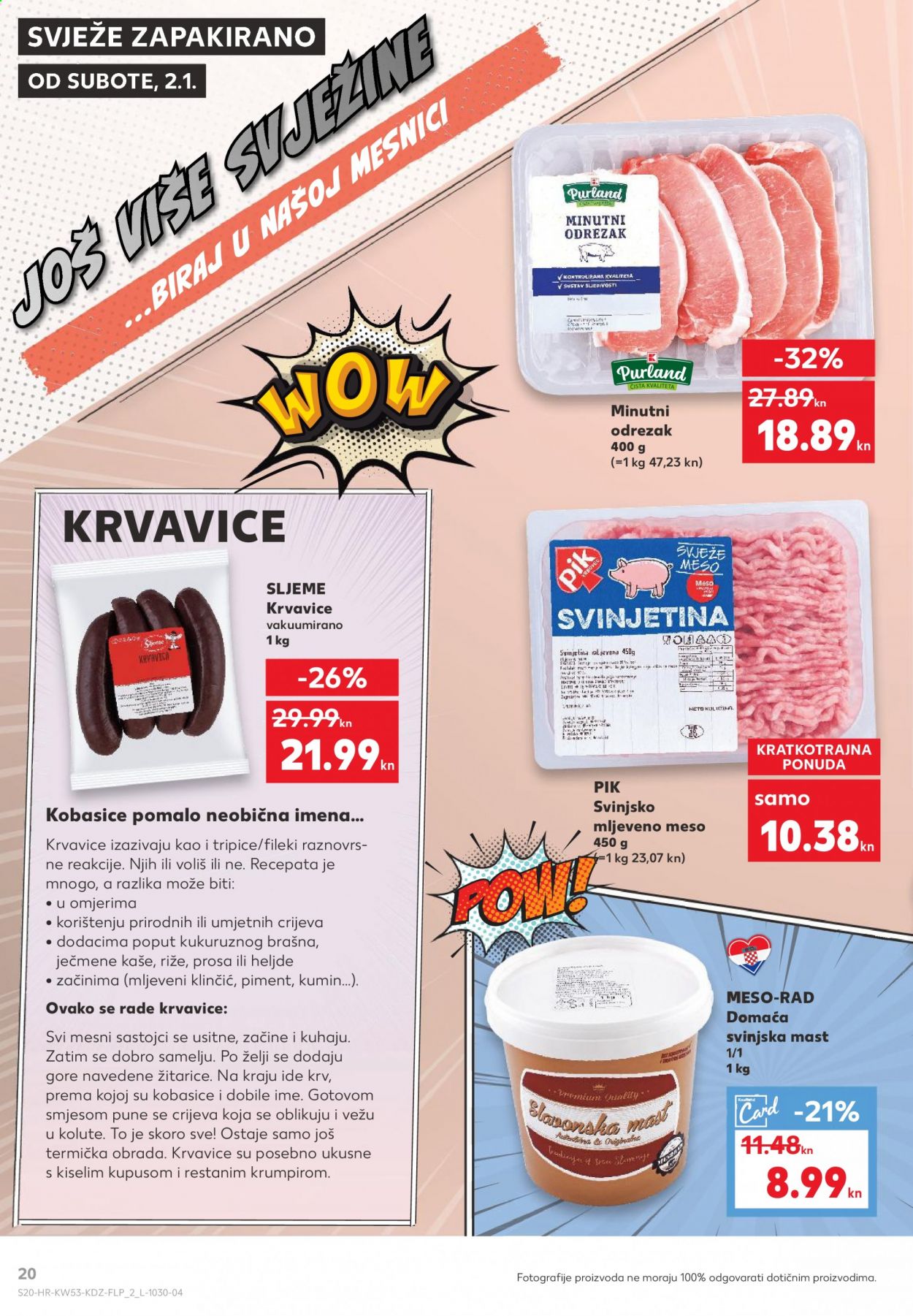 Kaufland katalog - 02.01.2021. - 06.01.2021. Stranica 20