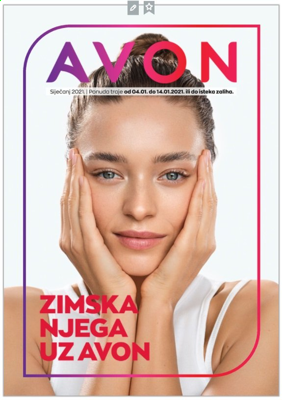 Avon katalog - 04.01.2021. - 14.01.2021. Stranica 1