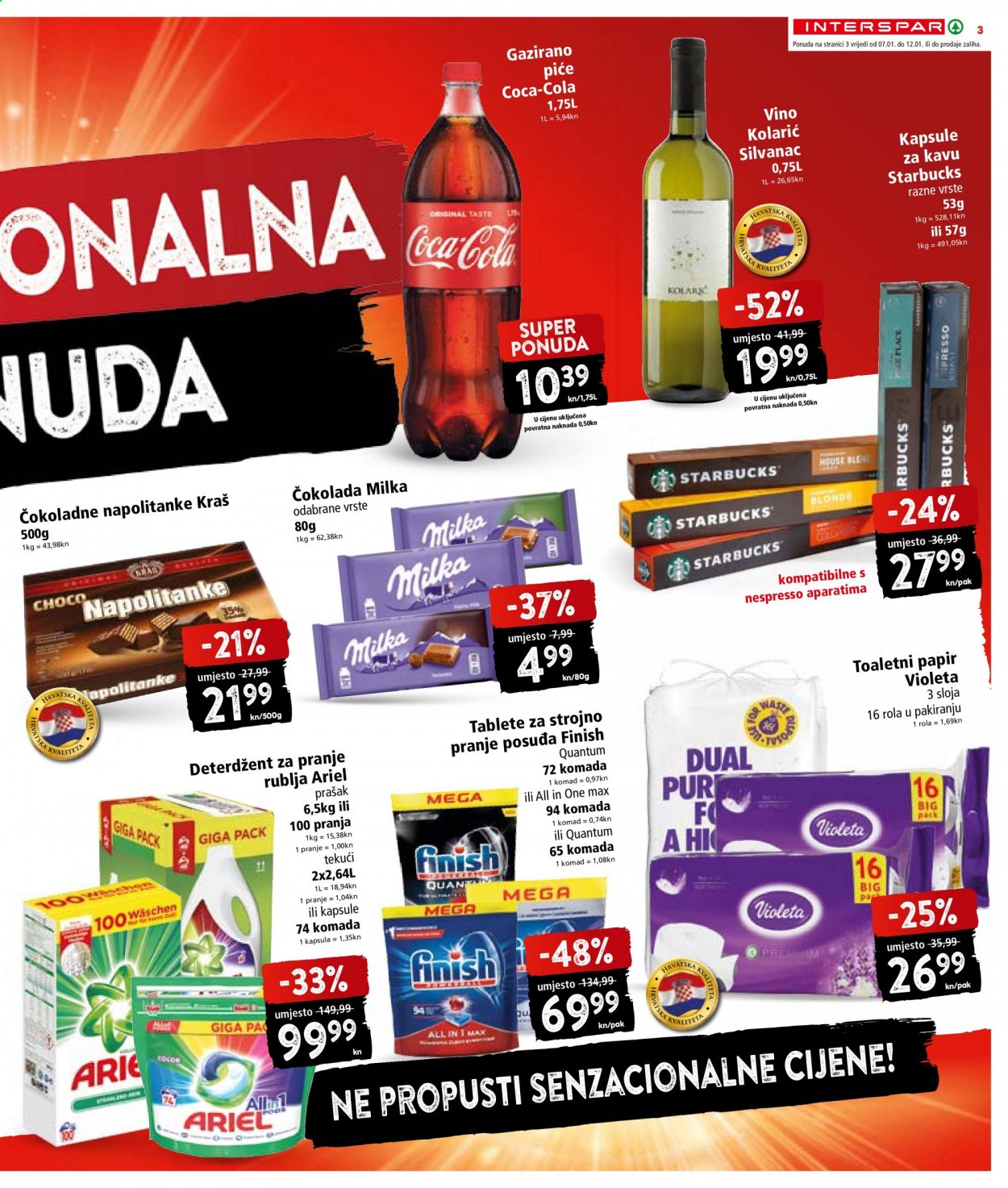 INTERSPAR katalog - 07.01.2021. - 12.01.2021. Stranica 3