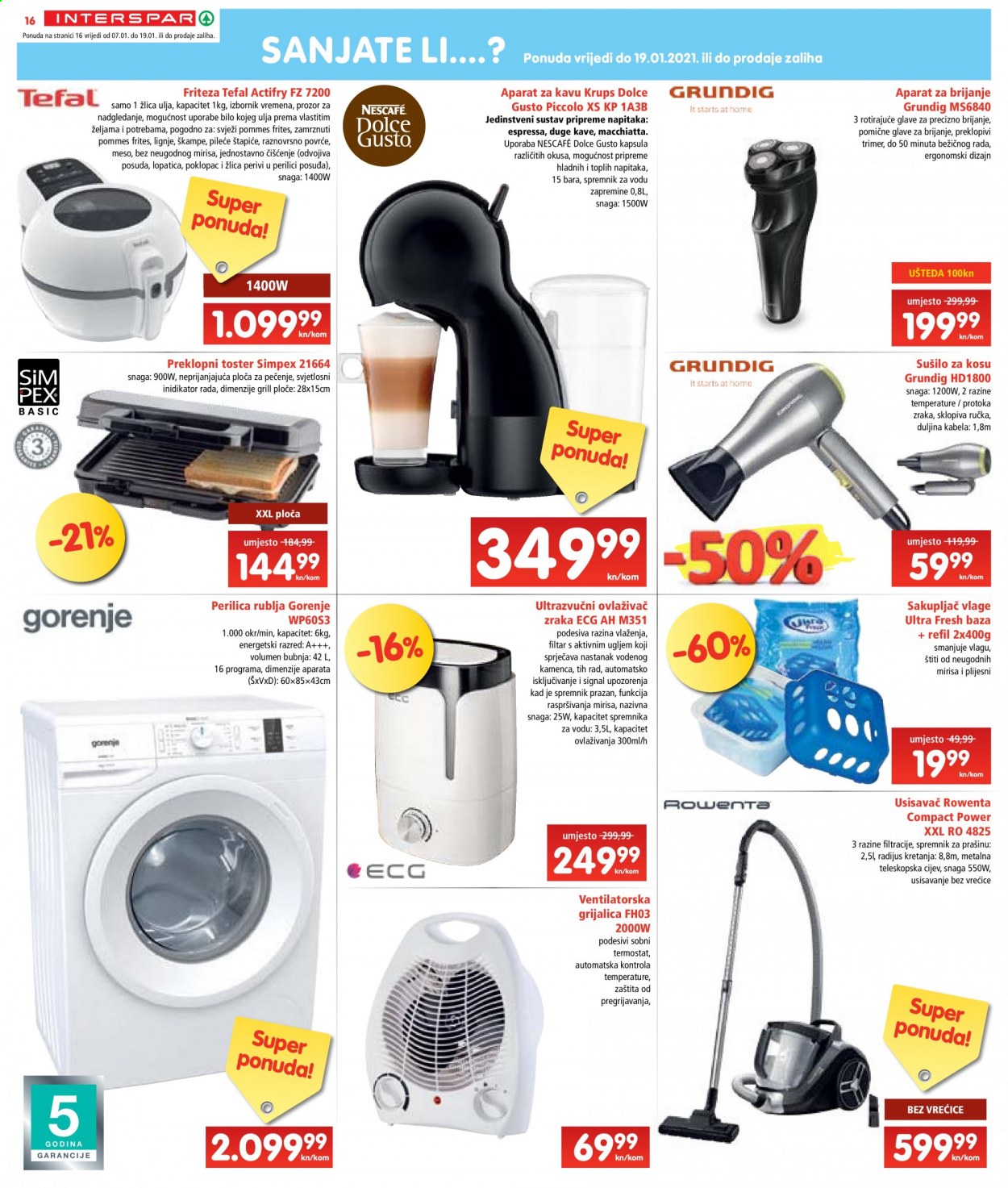 INTERSPAR katalog - 07.01.2021. - 12.01.2021. Stranica 16