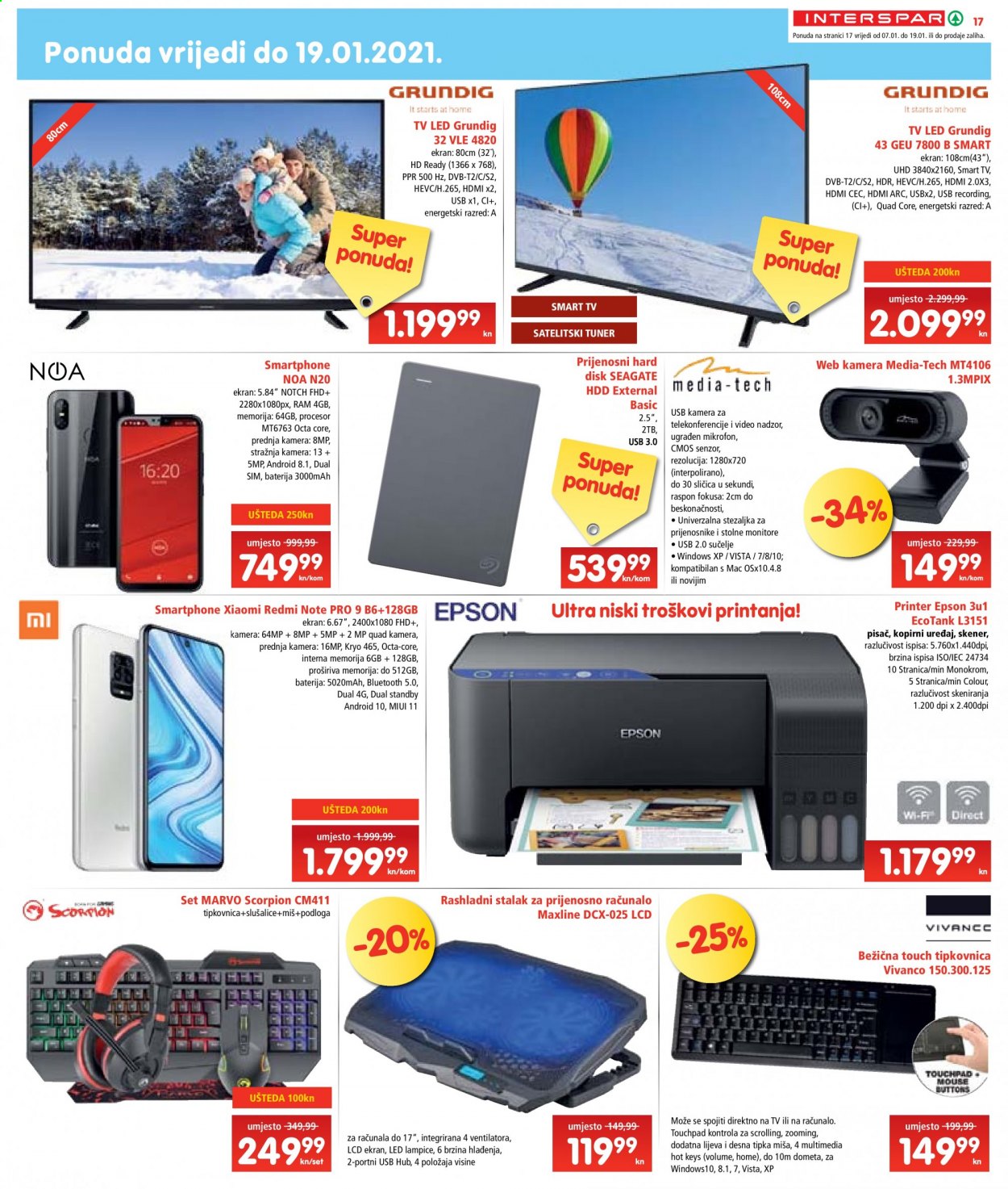INTERSPAR katalog - 07.01.2021. - 12.01.2021. Stranica 17