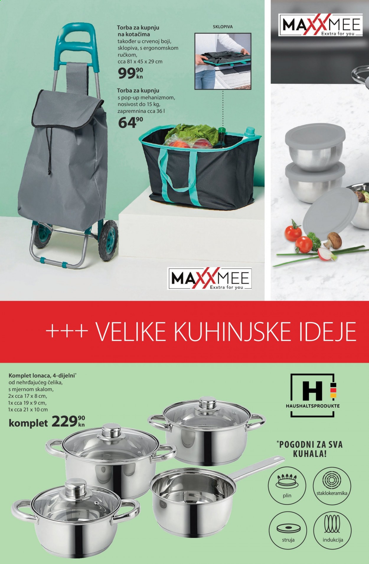 thumbnail - NKD katalog - Sniženi proizvodi - lonac za kuhanje, torba. Stranica 16.
