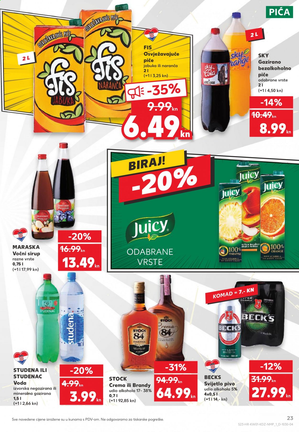 Kaufland katalog - 07.01.2021. - 13.01.2021. Stranica 23