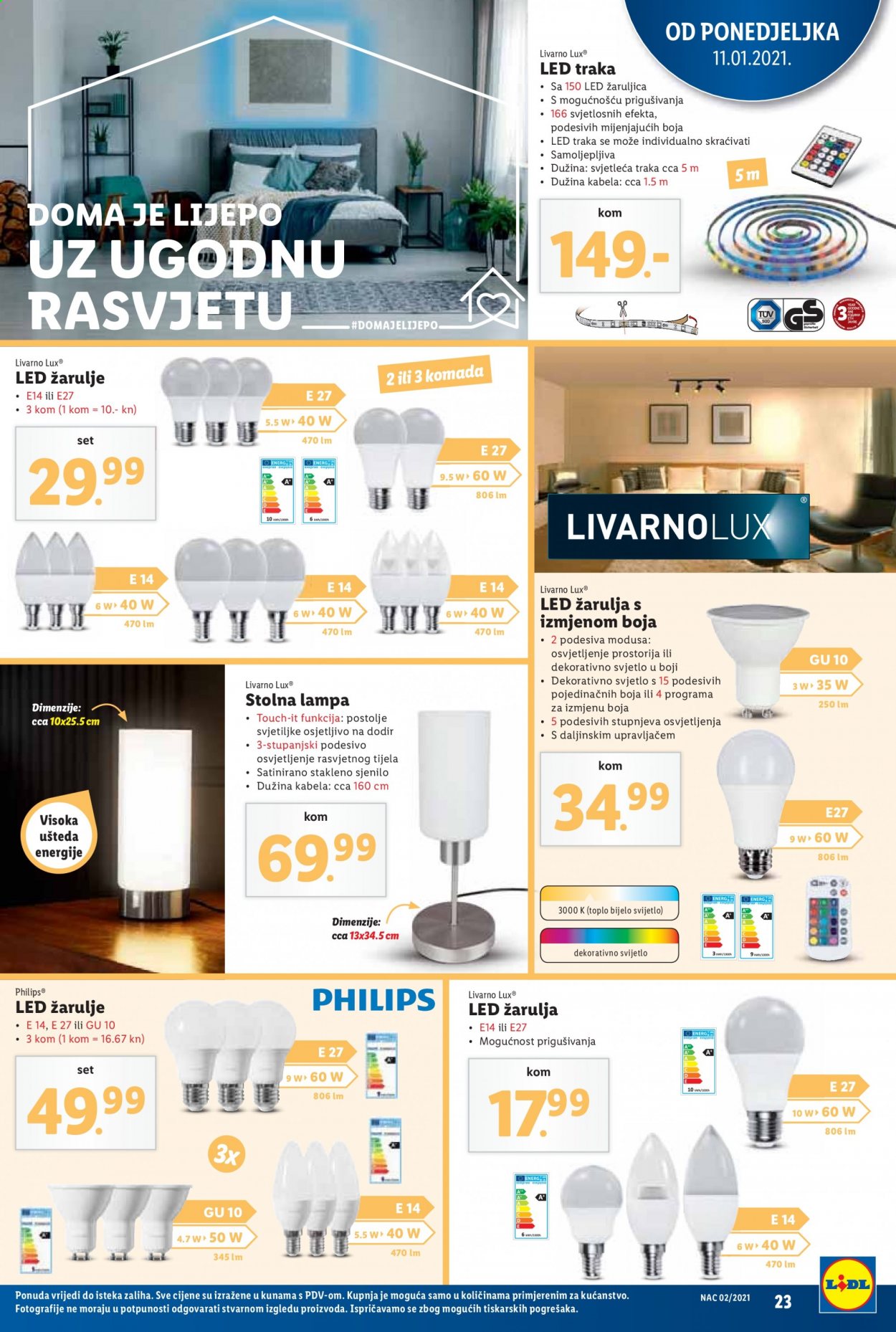 Lidl katalog - 11.01.2021. - 17.01.2021. Stranica 23