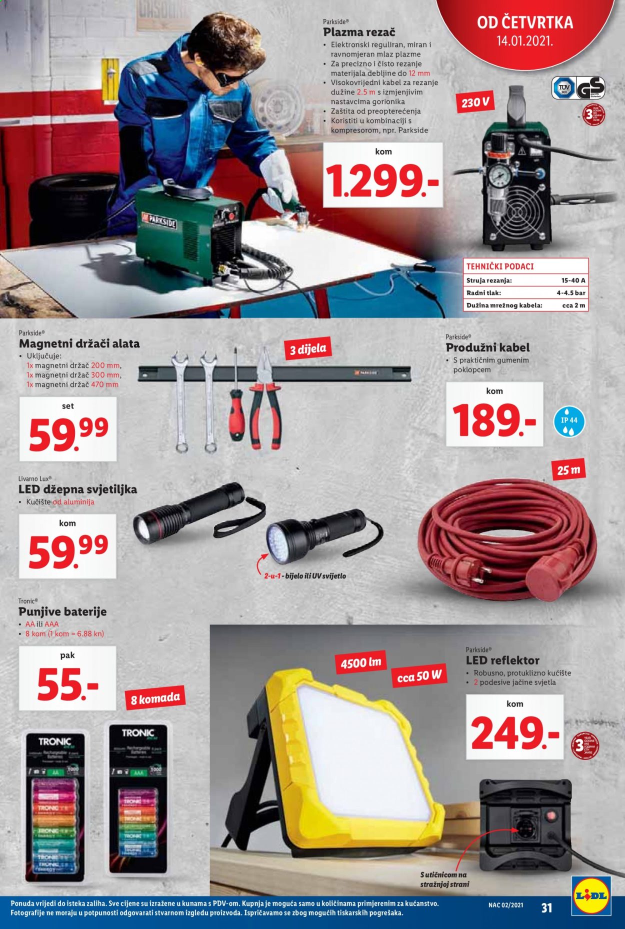 Lidl katalog - 11.01.2021. - 17.01.2021. Stranica 31