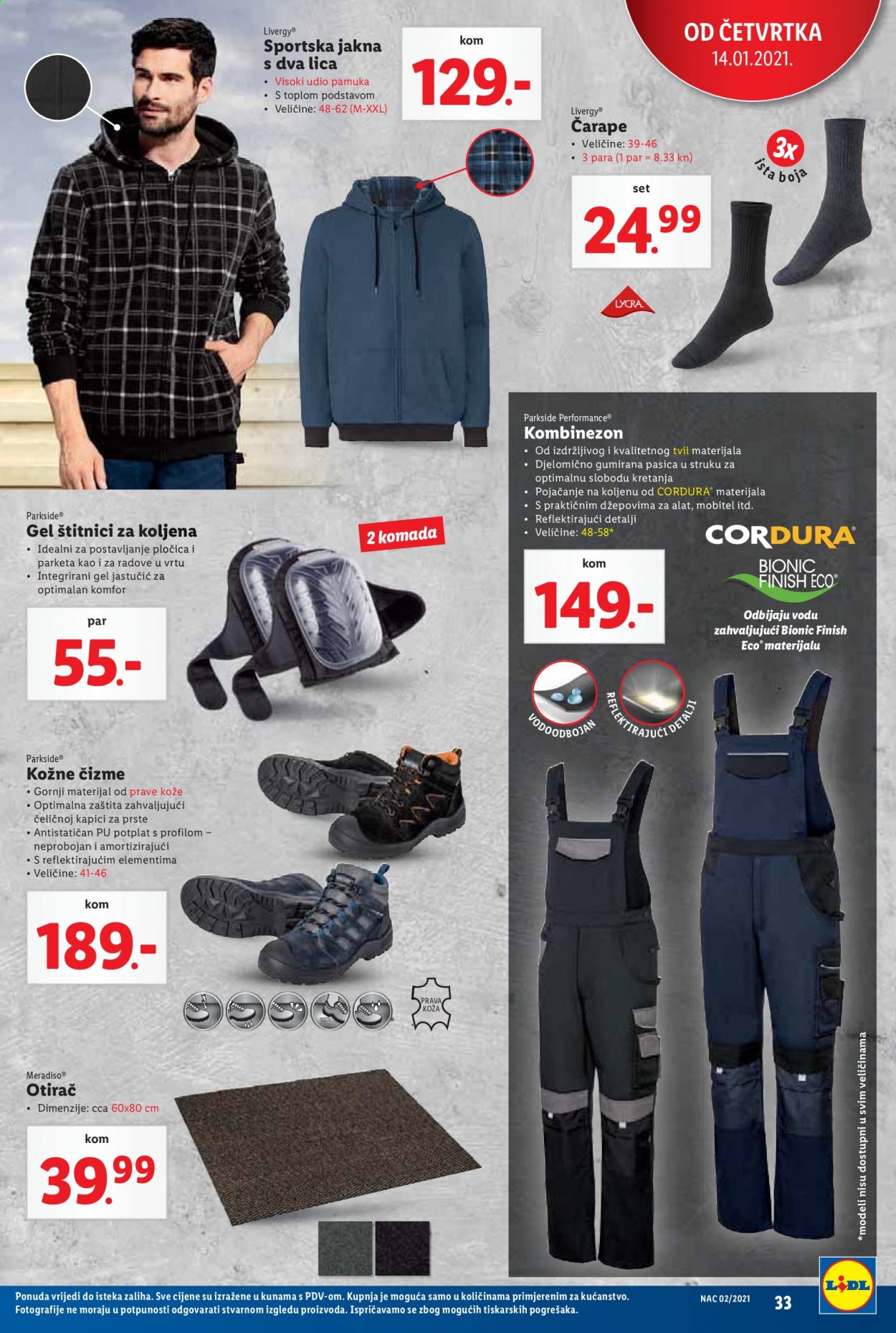 Lidl katalog - 11.01.2021. - 17.01.2021. Stranica 33