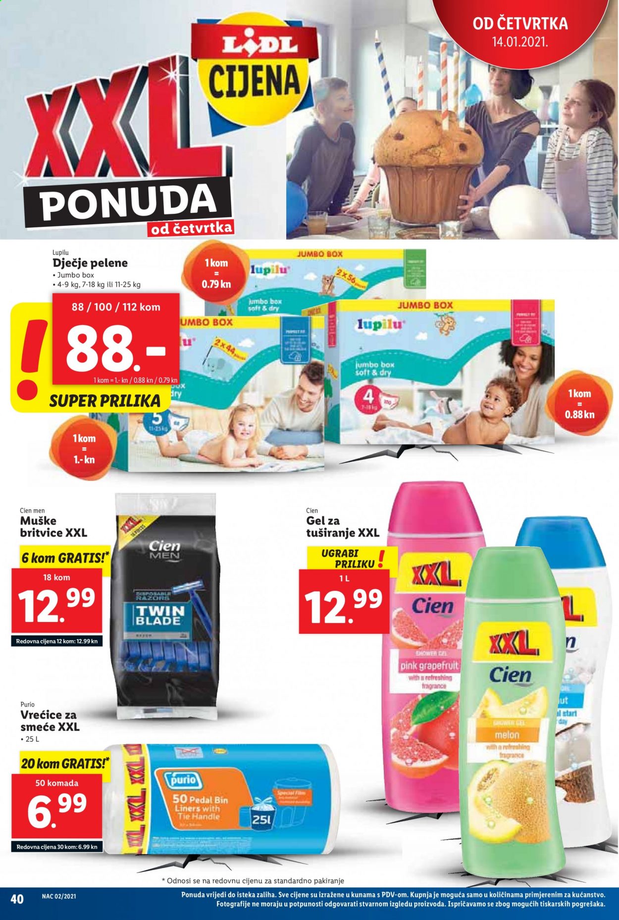 Lidl katalog - 11.01.2021. - 17.01.2021. Stranica 40
