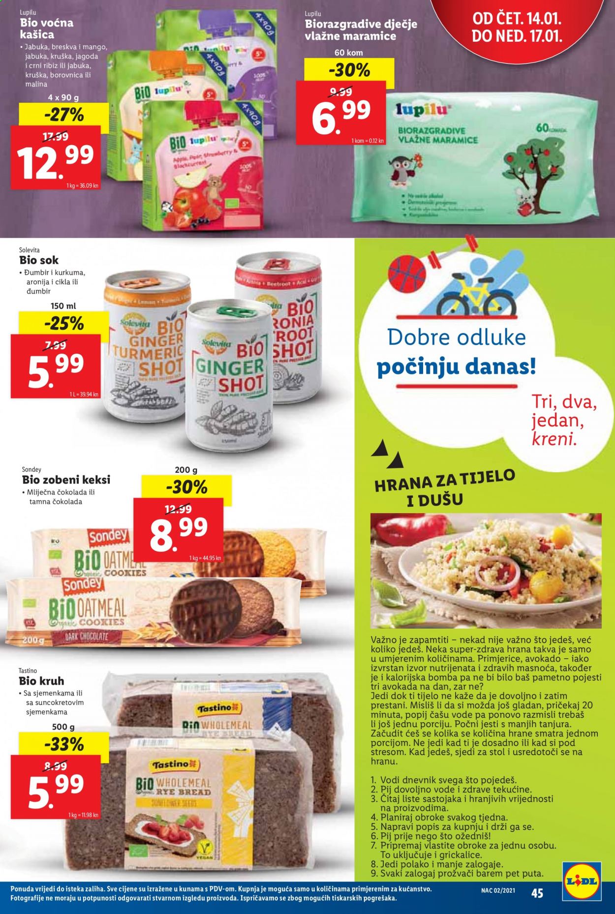 Lidl katalog - 11.01.2021. - 17.01.2021. Stranica 45