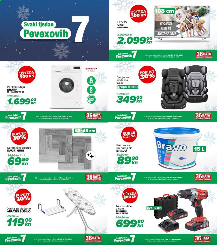 Pevex katalog - 11.01.2021. - 17.01.2021. Stranica 1