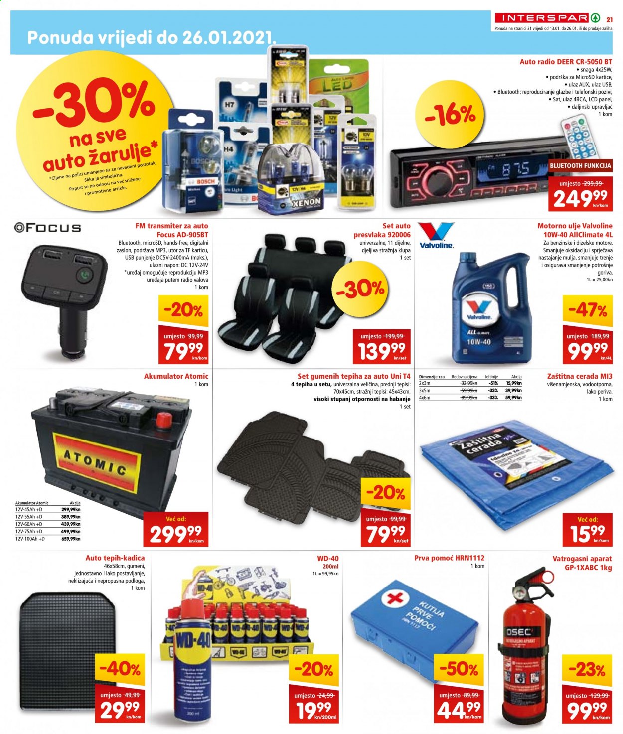 INTERSPAR katalog - 13.01.2021. - 19.01.2021. Stranica 21
