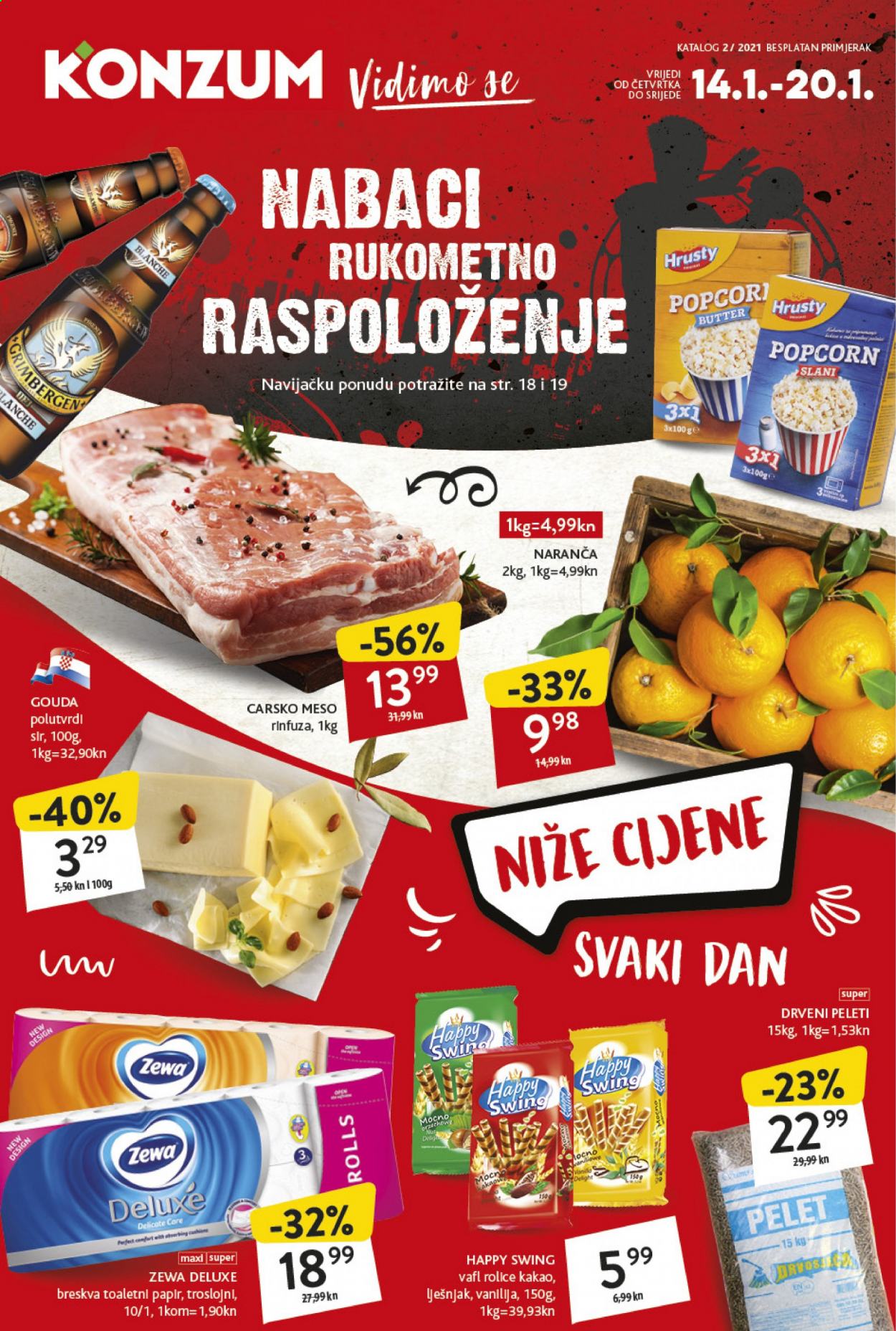 Konzum katalog - 14.01.2021. - 20.01.2021. Stranica 1