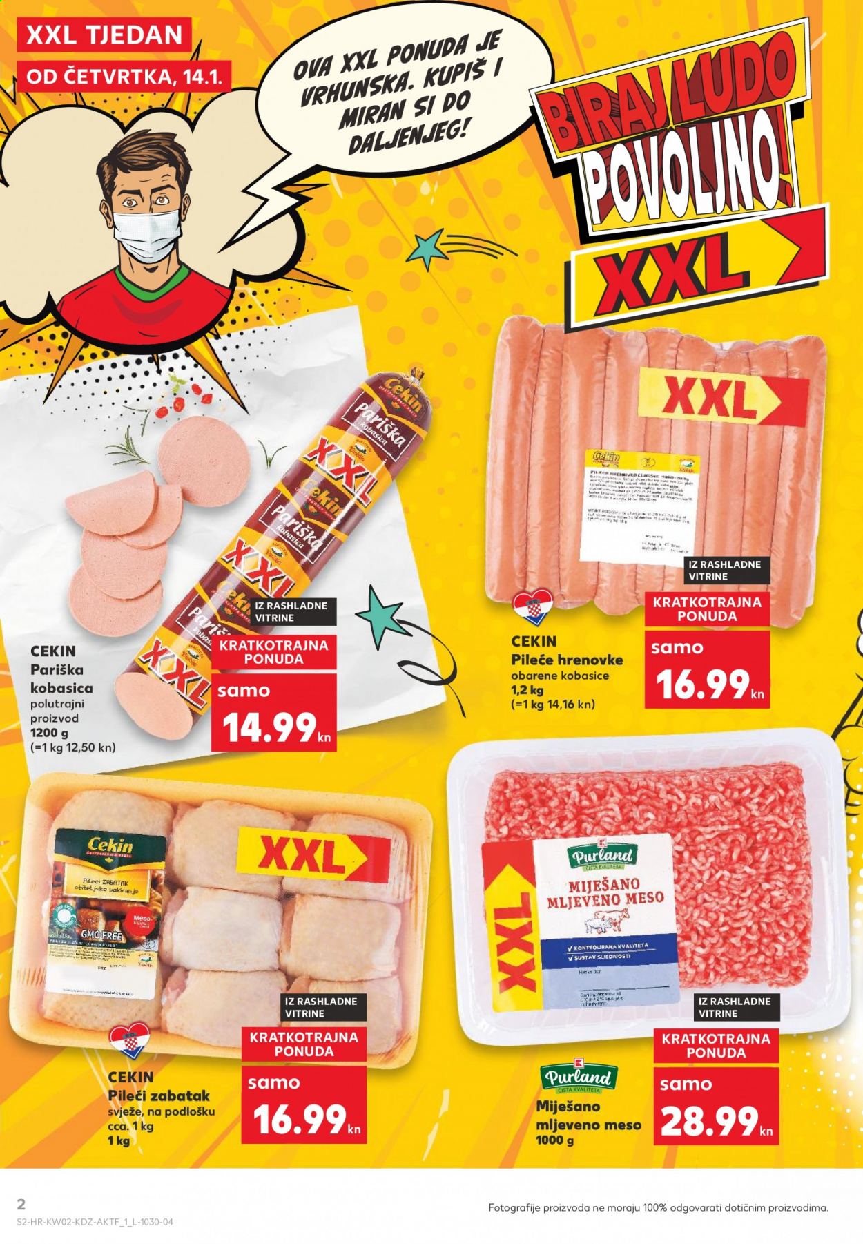 Kaufland katalog - 14.01.2021. - 20.01.2021. Stranica 2