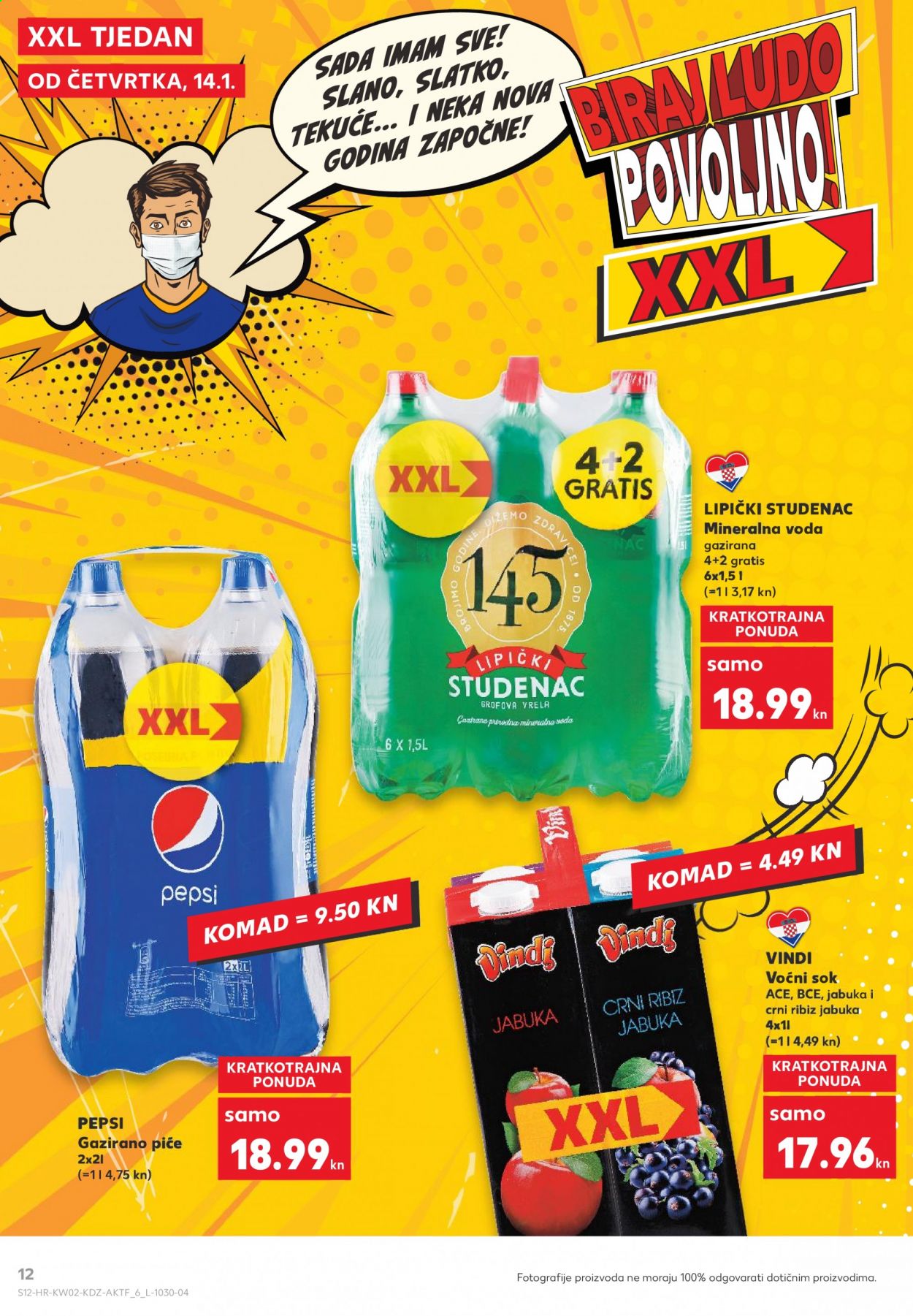 Kaufland katalog - 14.01.2021. - 20.01.2021. Stranica 12
