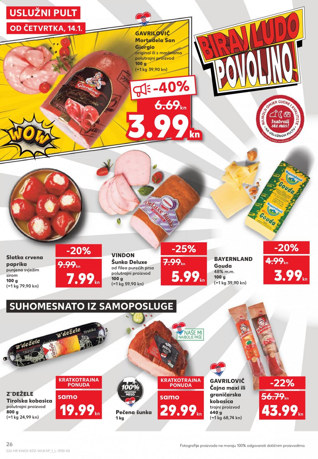 Kaufland katalog - 14.01.2021. - 20.01.2021. Stranica 26