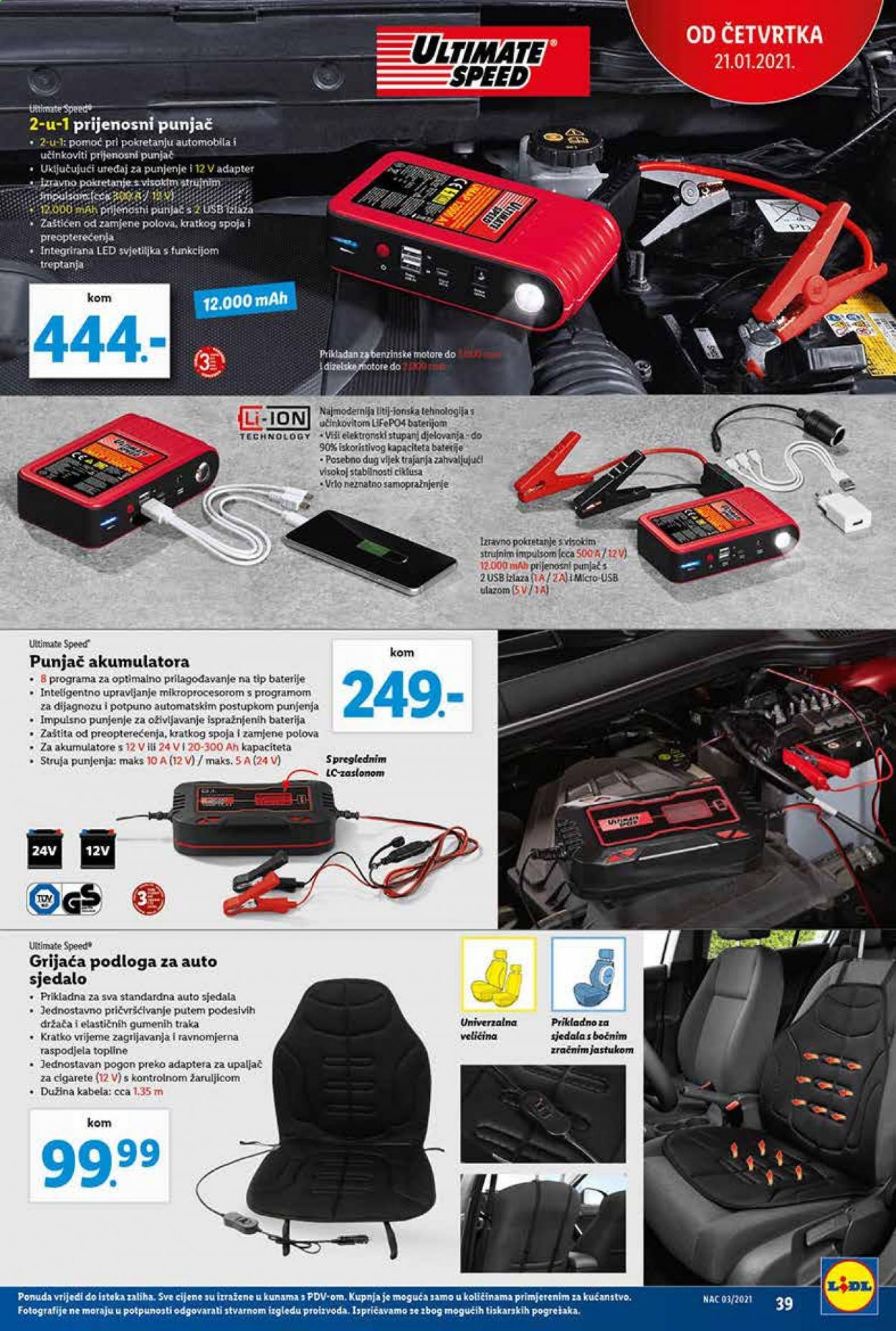 Lidl katalog - 18.01.2021. - 24.01.2021. Stranica 39