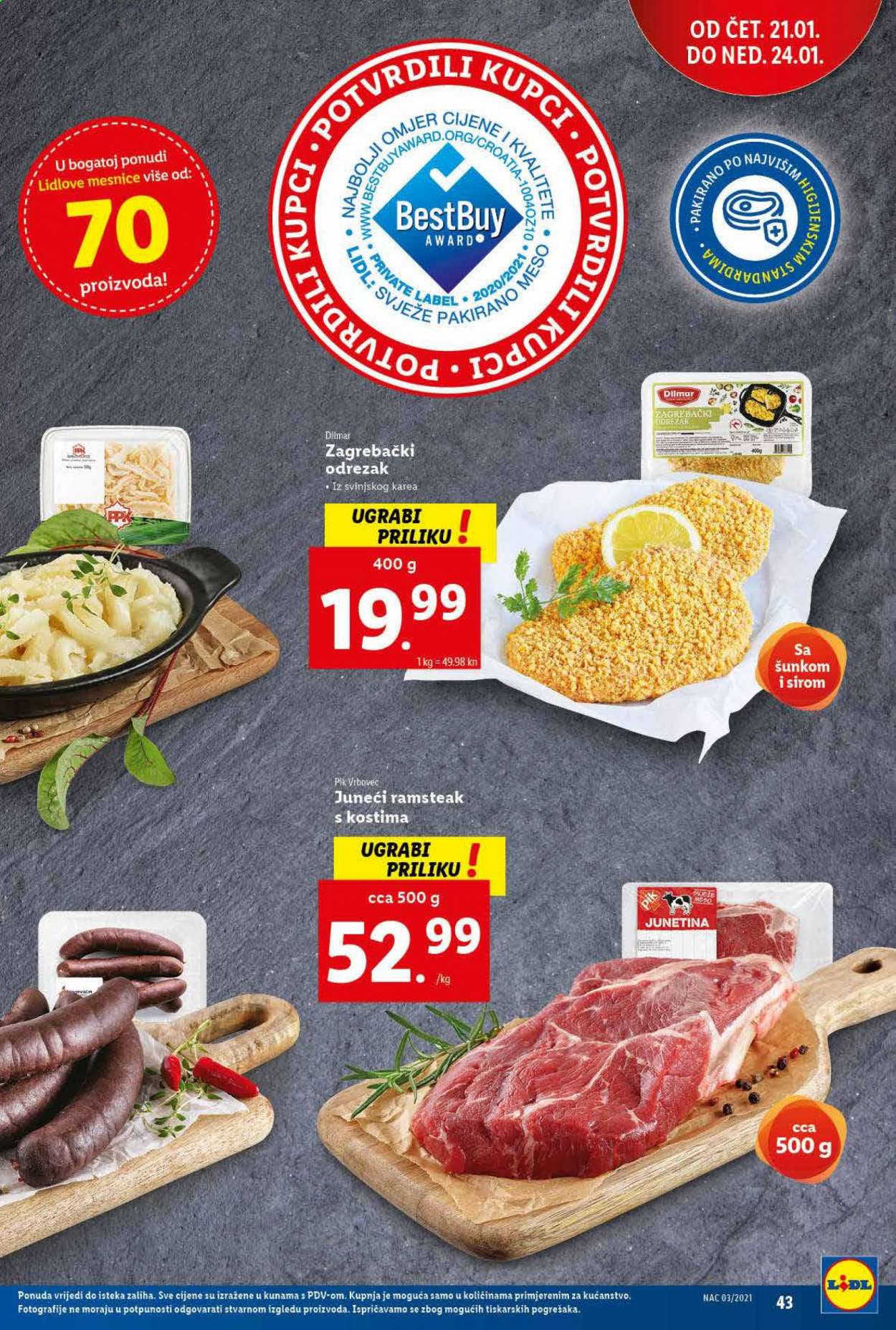 Lidl katalog - 18.01.2021. - 24.01.2021. Stranica 43