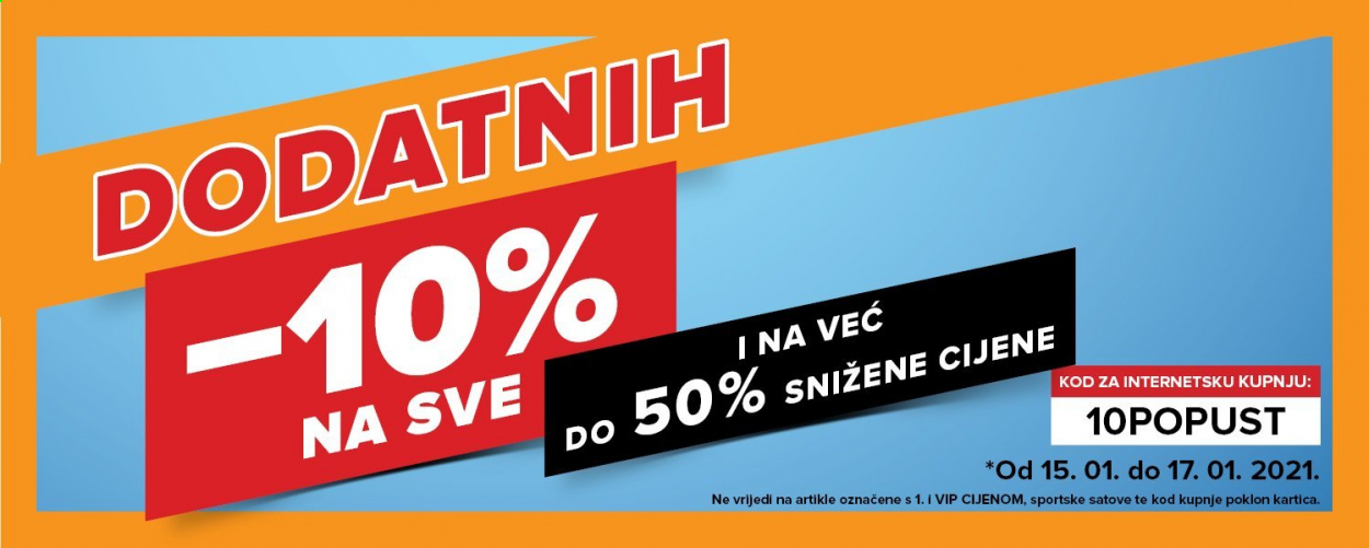 Hervis katalog - 15.01.2021. - 17.01.2021. Stranica 1