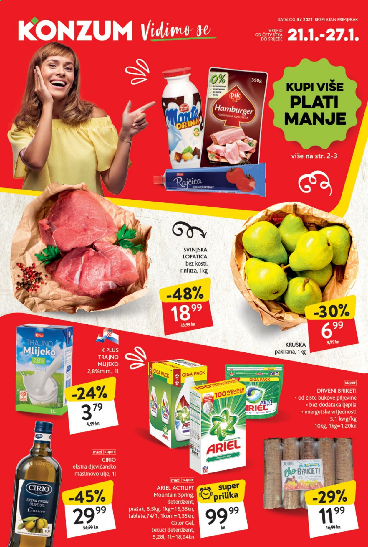 Konzum katalog - 21.01.2021. - 27.01.2021. Stranica 1