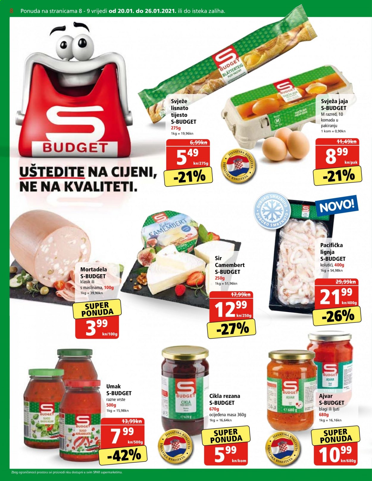 SPAR katalog - 20.01.2021. - 26.01.2021. Stranica 8