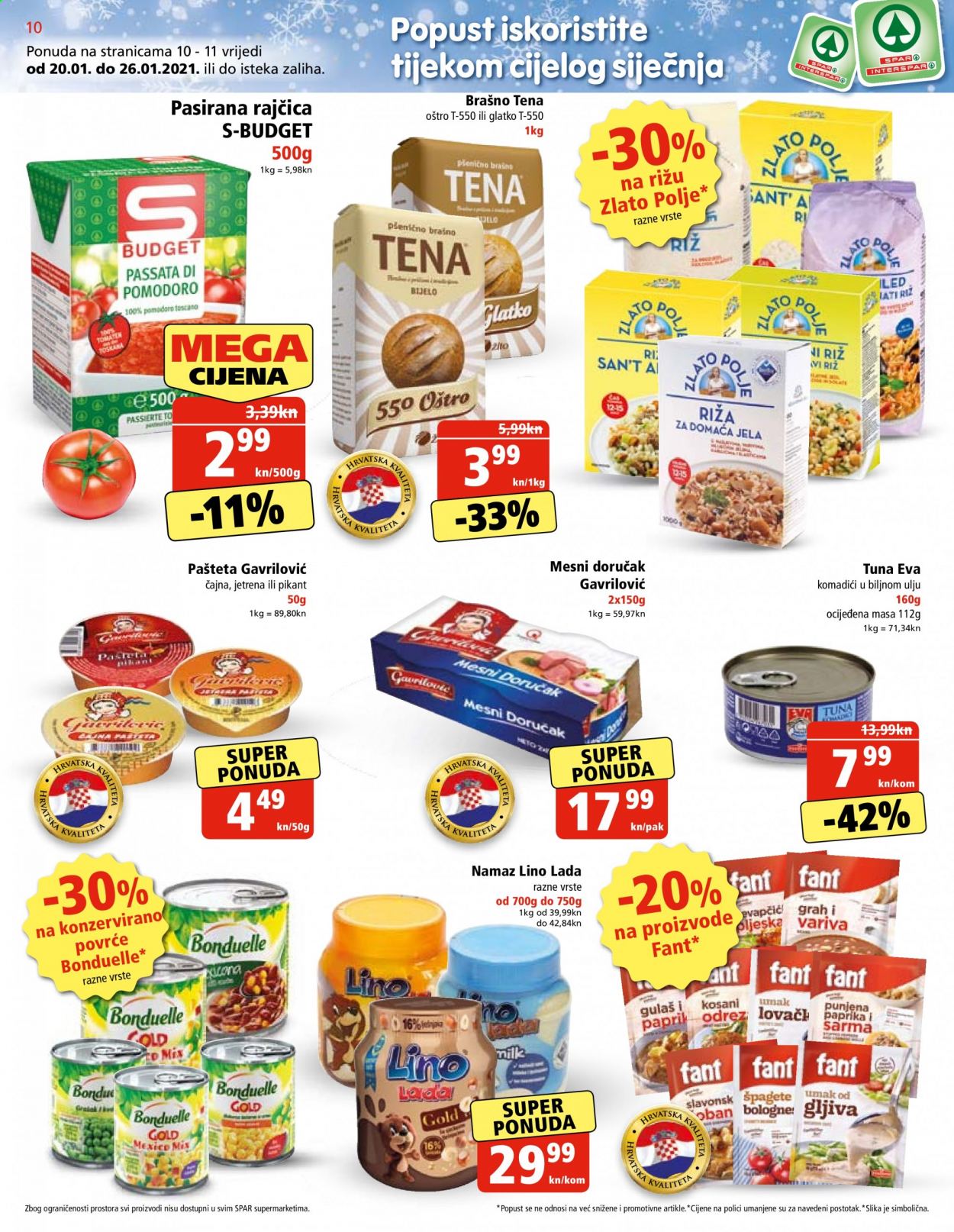 SPAR katalog - 20.01.2021. - 26.01.2021. Stranica 10