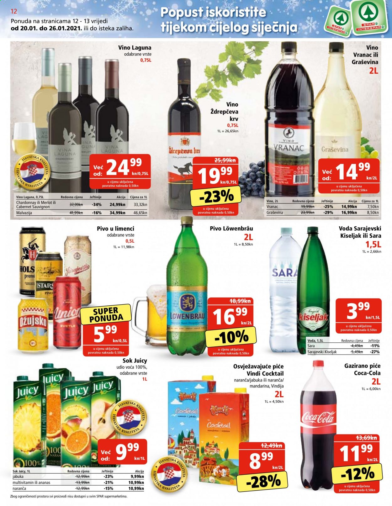 SPAR katalog - 20.01.2021. - 26.01.2021. Stranica 12