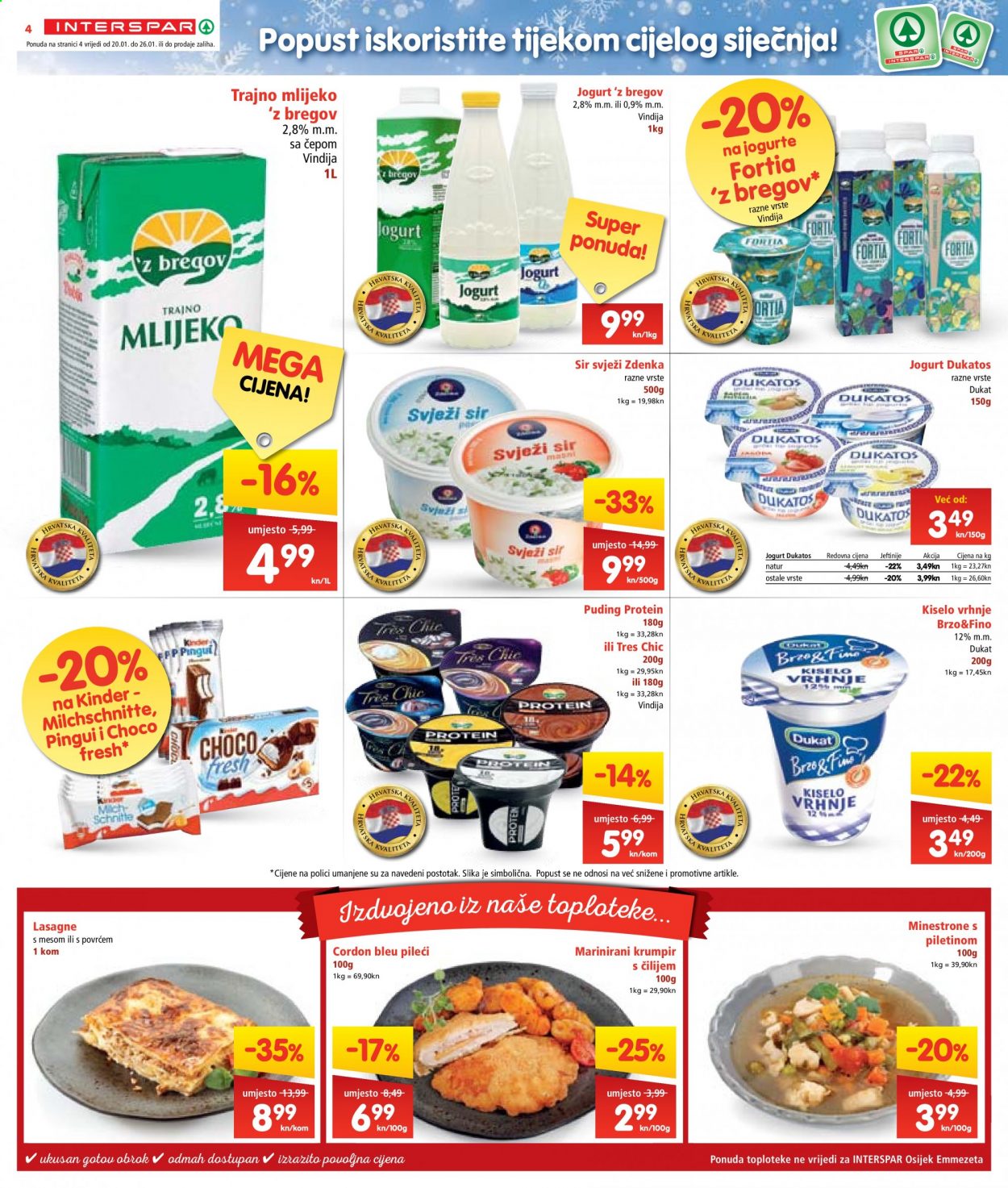 INTERSPAR katalog - 20.01.2021. - 26.01.2021. Stranica 4
