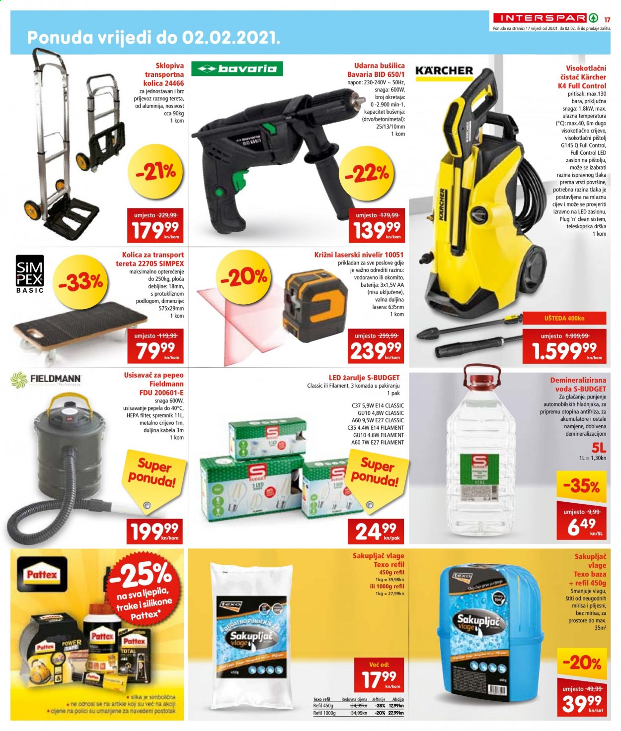 INTERSPAR katalog - 20.01.2021. - 26.01.2021. Stranica 17