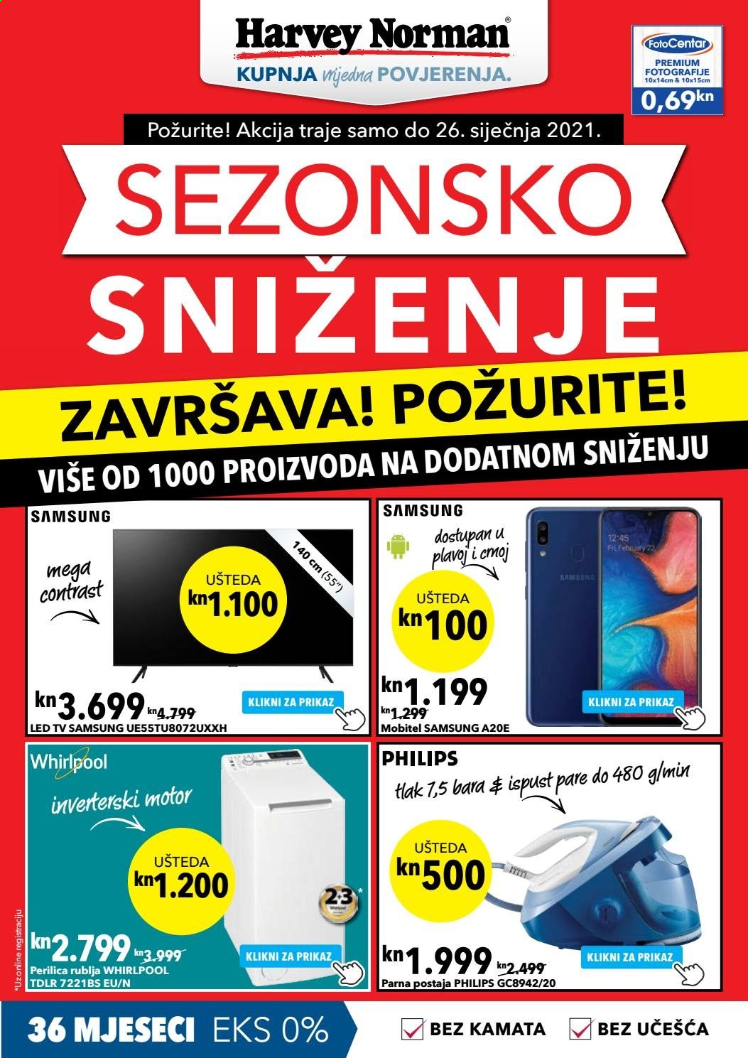 Harvey Norman katalog - 19.01.2021. - 26.01.2021. Stranica 1