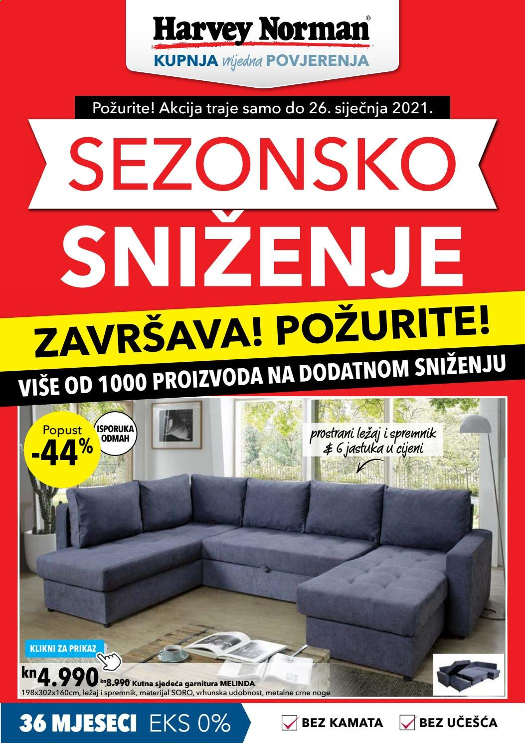 Harvey Norman katalog - 19.01.2021. - 26.01.2021. Stranica 1