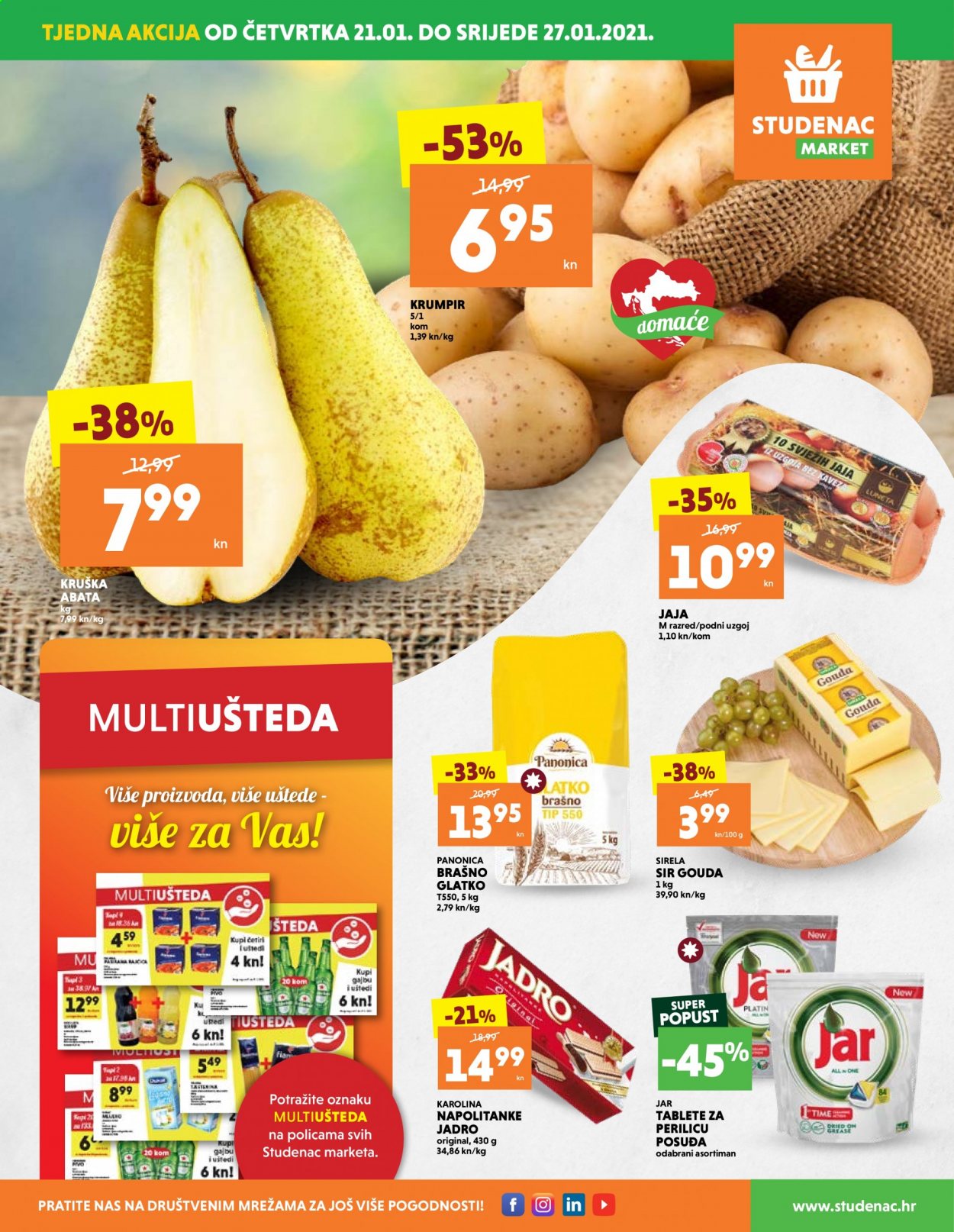 Studenac katalog - 21.01.2021. - 27.01.2021. Stranica 1