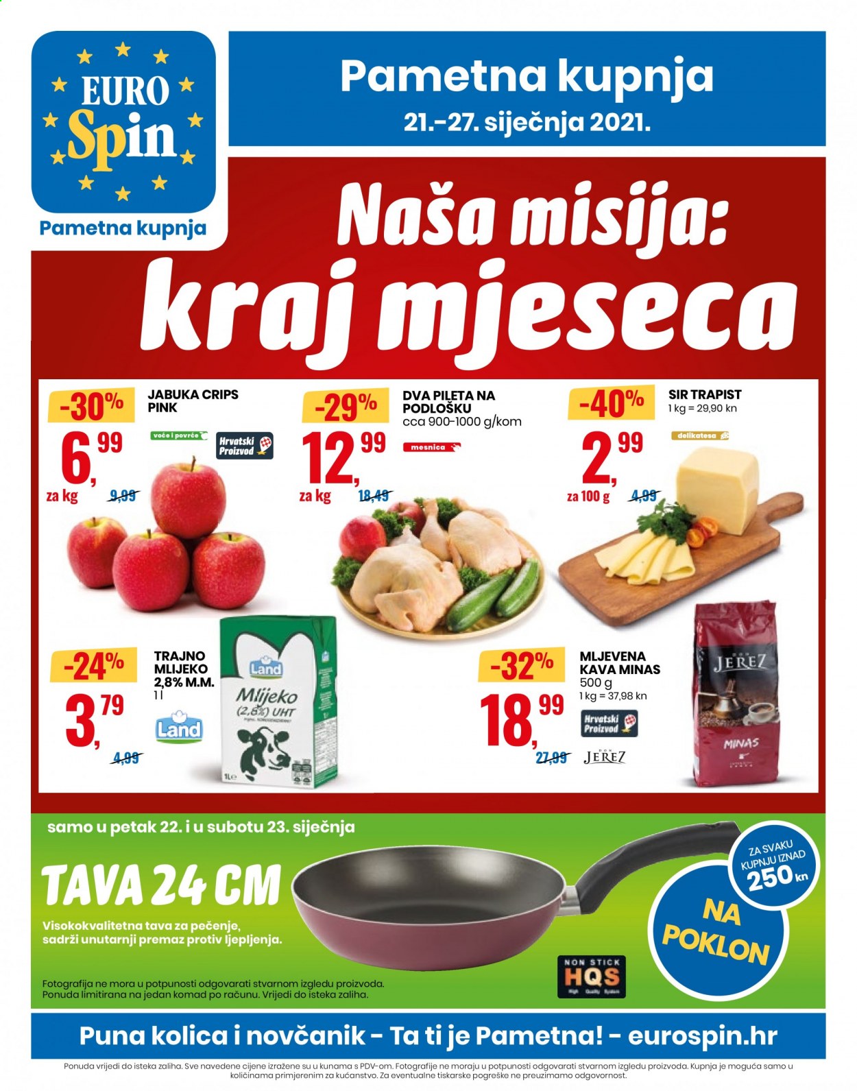 Eurospin katalog - 21.01.2021. - 27.01.2021. Stranica 1