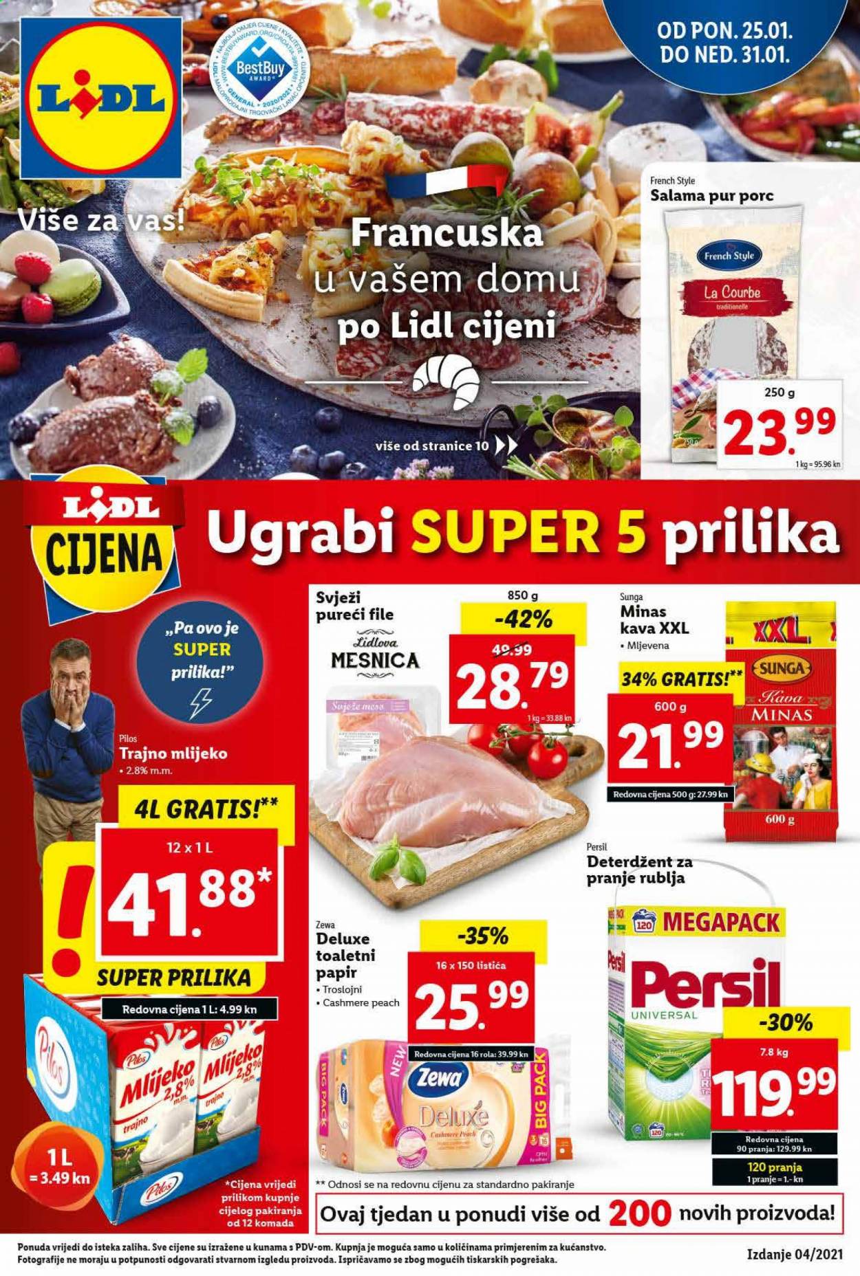 Lidl katalog - 25.01.2021. - 31.01.2021. Stranica 1