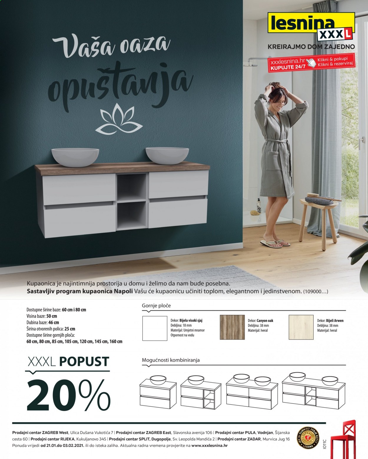 Lesnina katalog - 21.01.2021. - 03.02.2021. Stranica 1