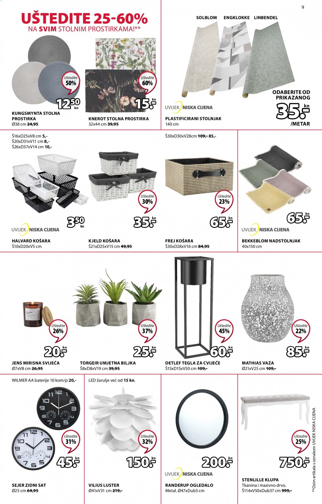 JYSK katalog - 21.01.2021. - 03.02.2021. Stranica 9
