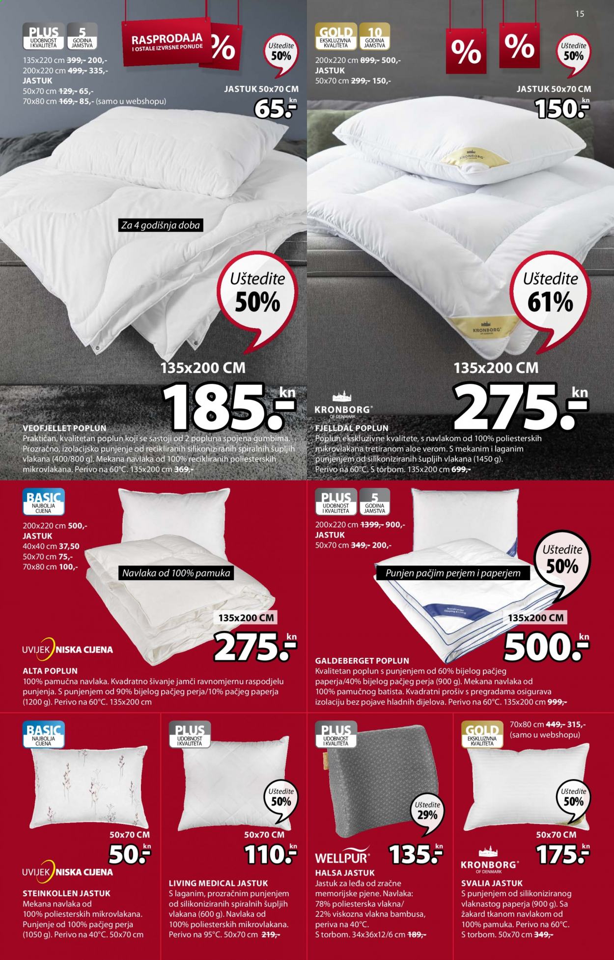 JYSK katalog - 21.01.2021. - 03.02.2021. Stranica 15