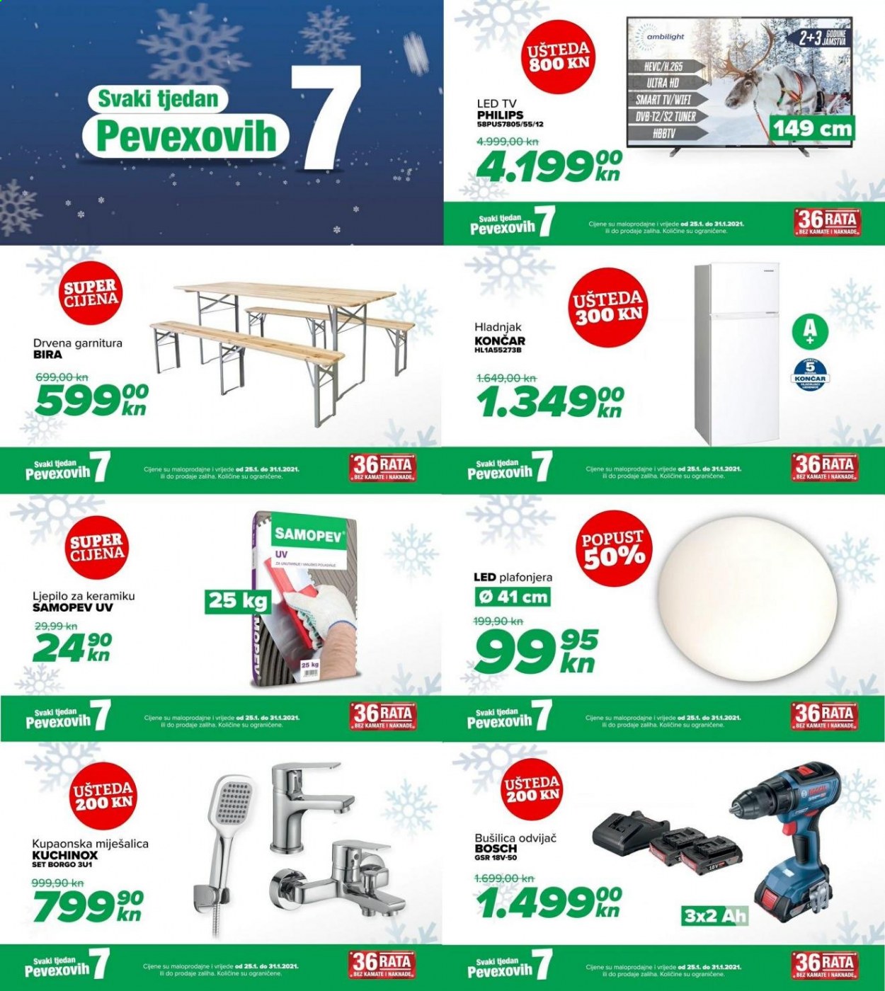 Pevex katalog - 25.01.2021. - 31.01.2021. Stranica 1