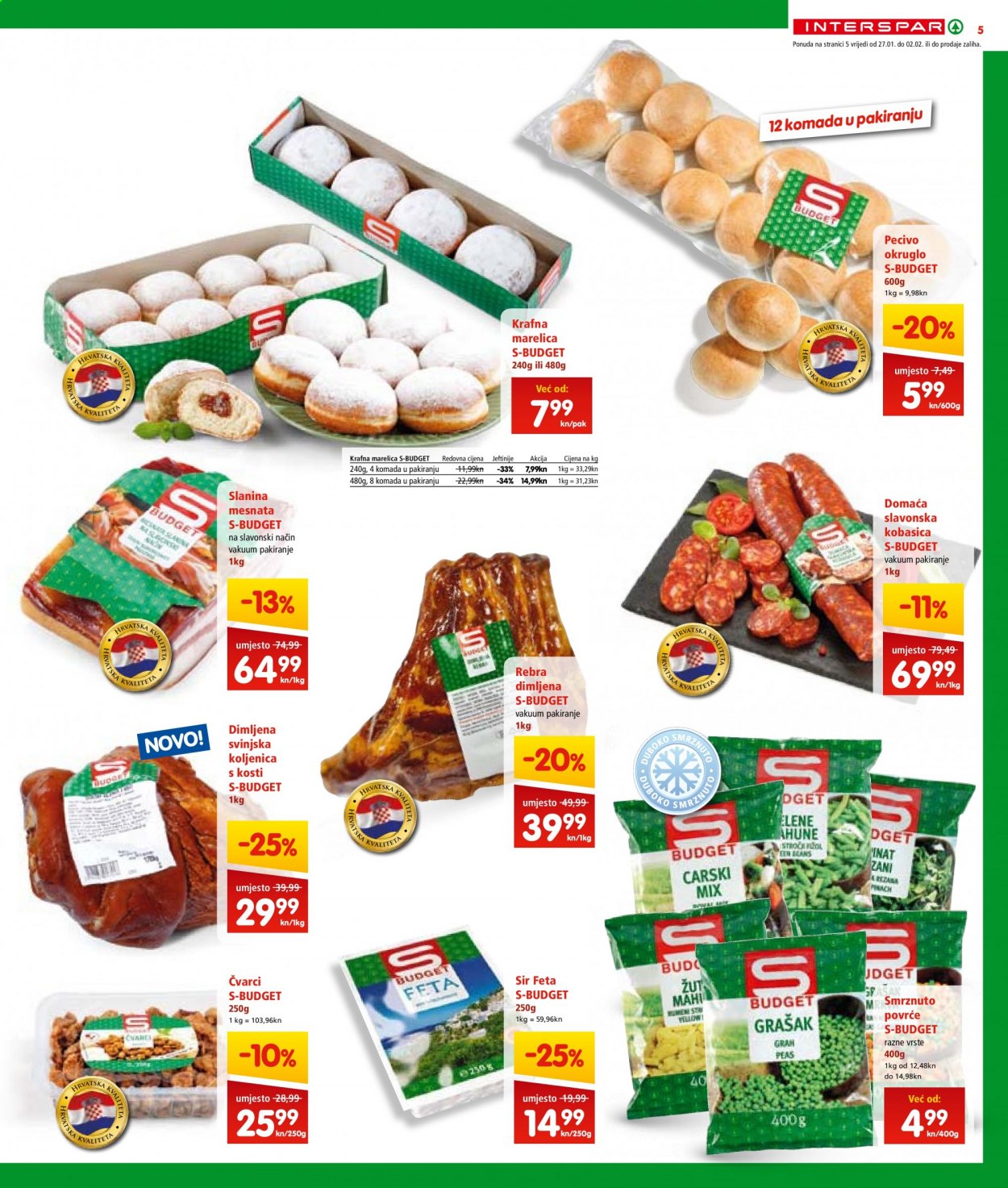 INTERSPAR katalog - 27.01.2021. - 02.02.2021. Stranica 5