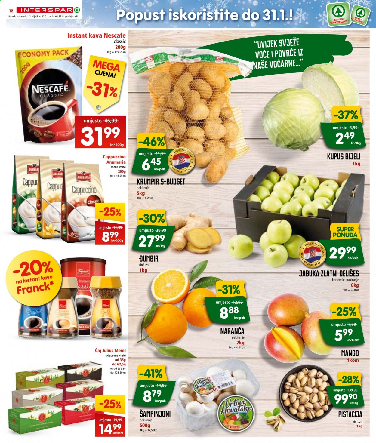 INTERSPAR katalog - 27.01.2021. - 02.02.2021. Stranica 12