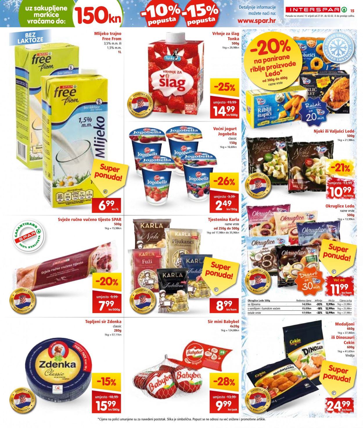 INTERSPAR katalog - 27.01.2021. - 02.02.2021. Stranica 15