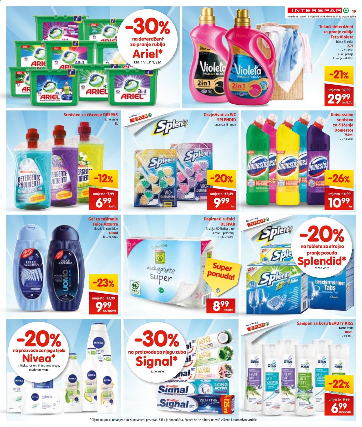 INTERSPAR katalog - 27.01.2021. - 02.02.2021. Stranica 19