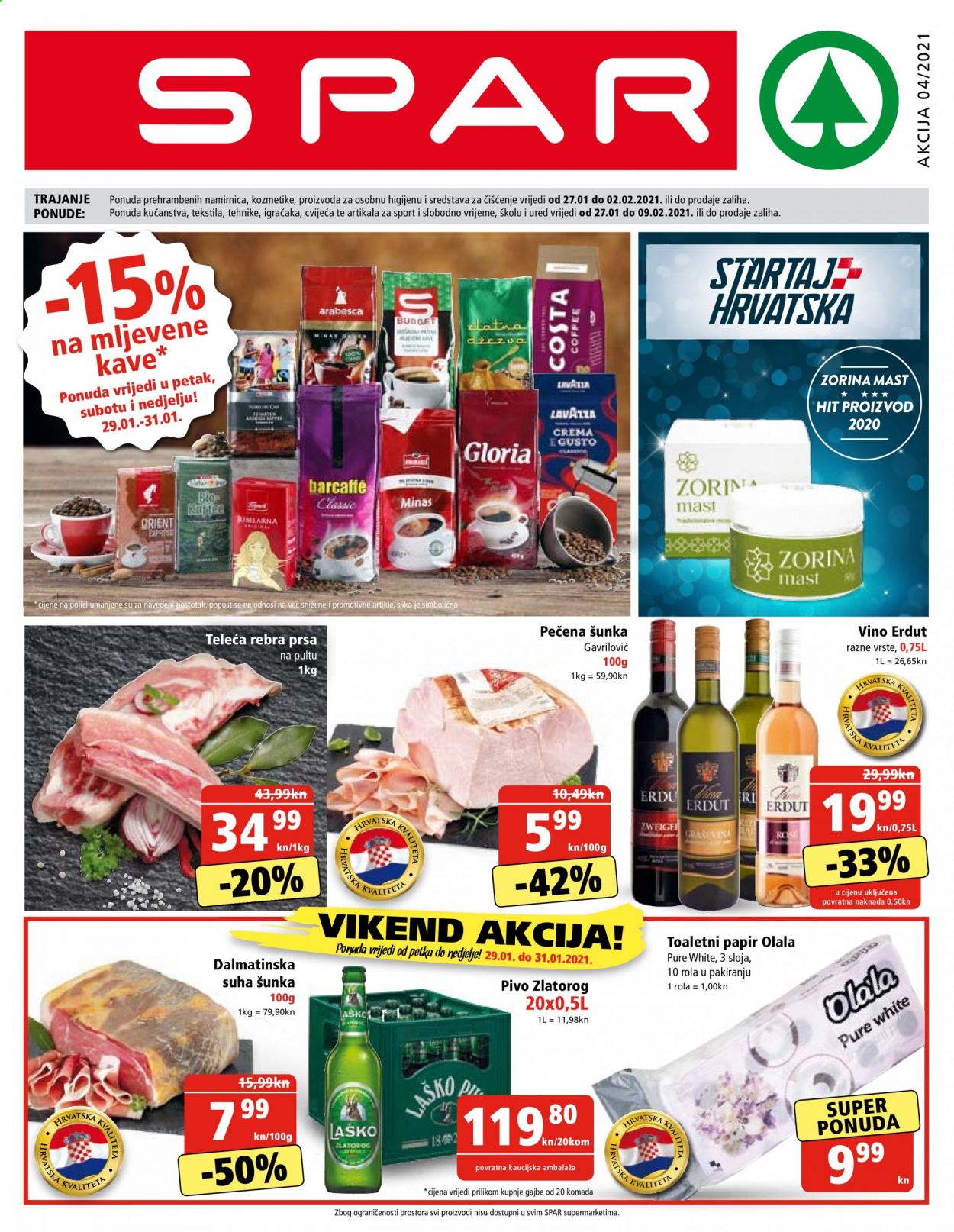 SPAR katalog - 27.01.2021. - 02.02.2021. Stranica 1
