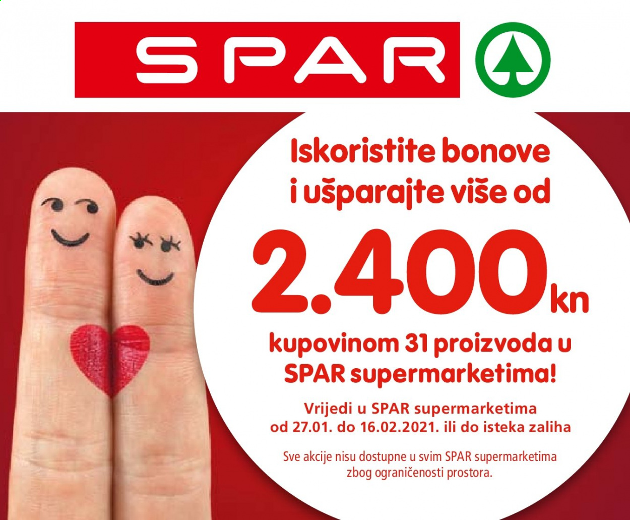 SPAR katalog - 27.01.2021. - 16.02.2021. Stranica 1