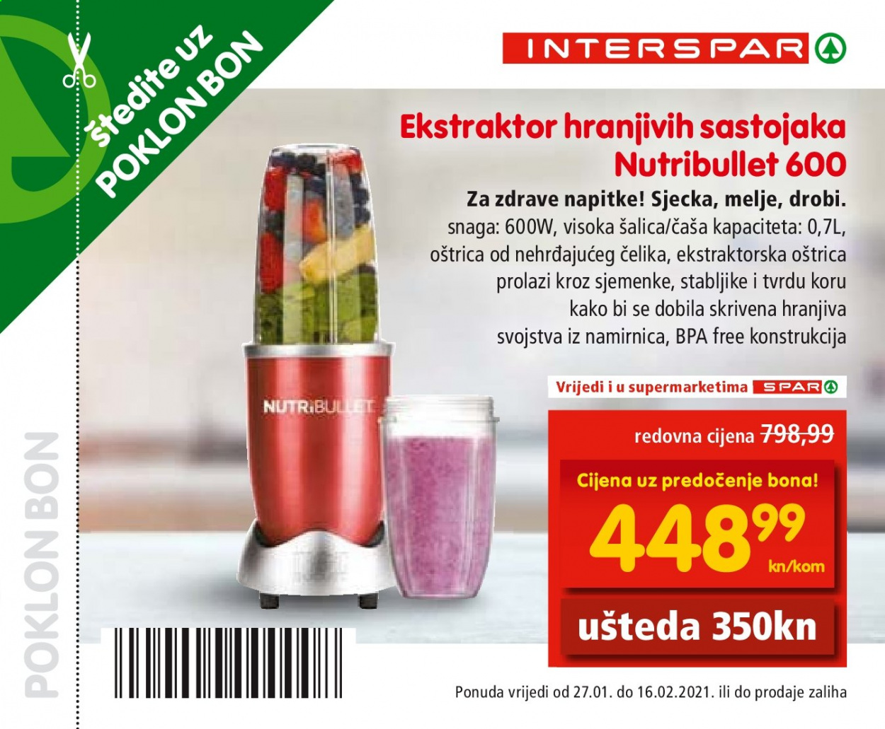 INTERSPAR katalog - 27.01.2021. - 16.02.2021. Stranica 13