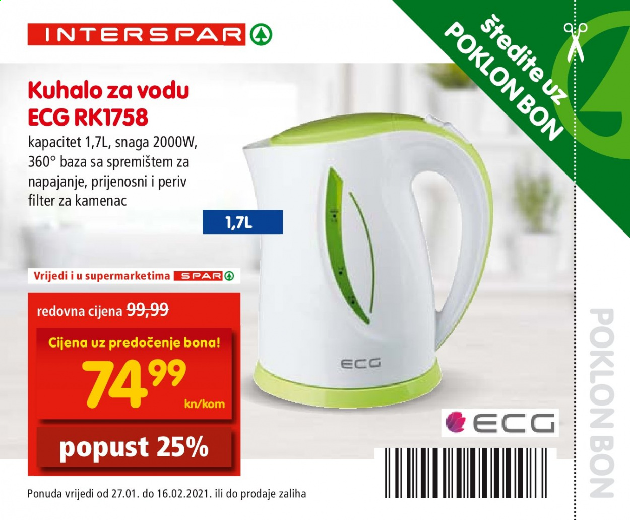INTERSPAR katalog - 27.01.2021. - 16.02.2021. Stranica 14