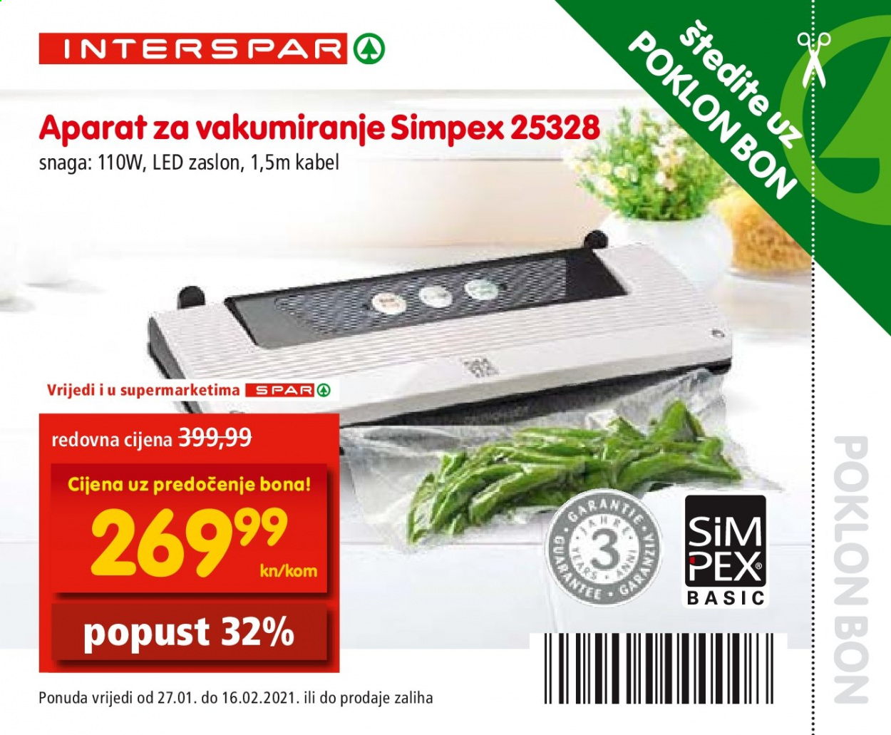 INTERSPAR katalog - 27.01.2021. - 16.02.2021. Stranica 16