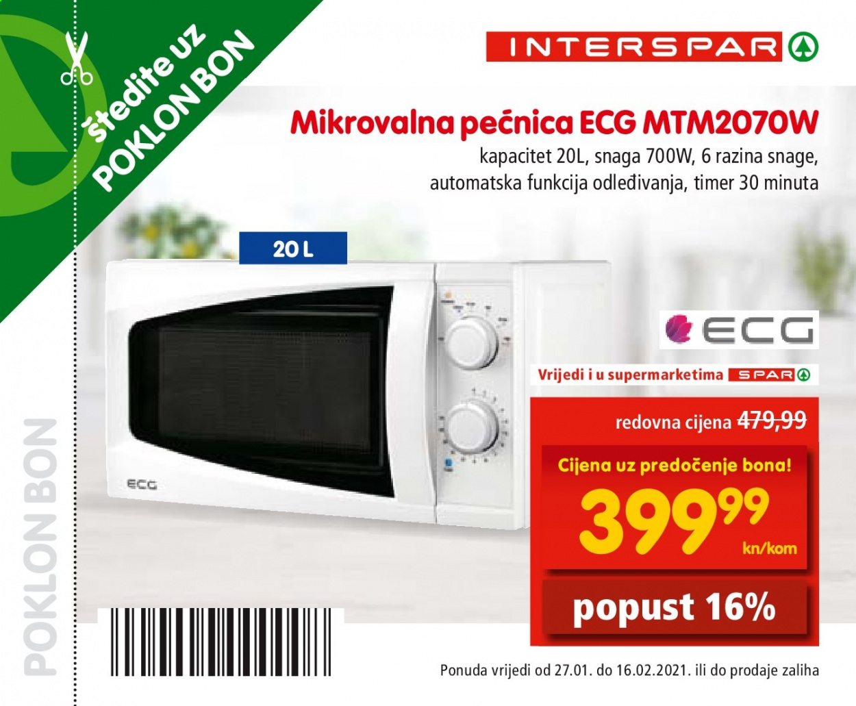 INTERSPAR katalog - 27.01.2021. - 16.02.2021. Stranica 17