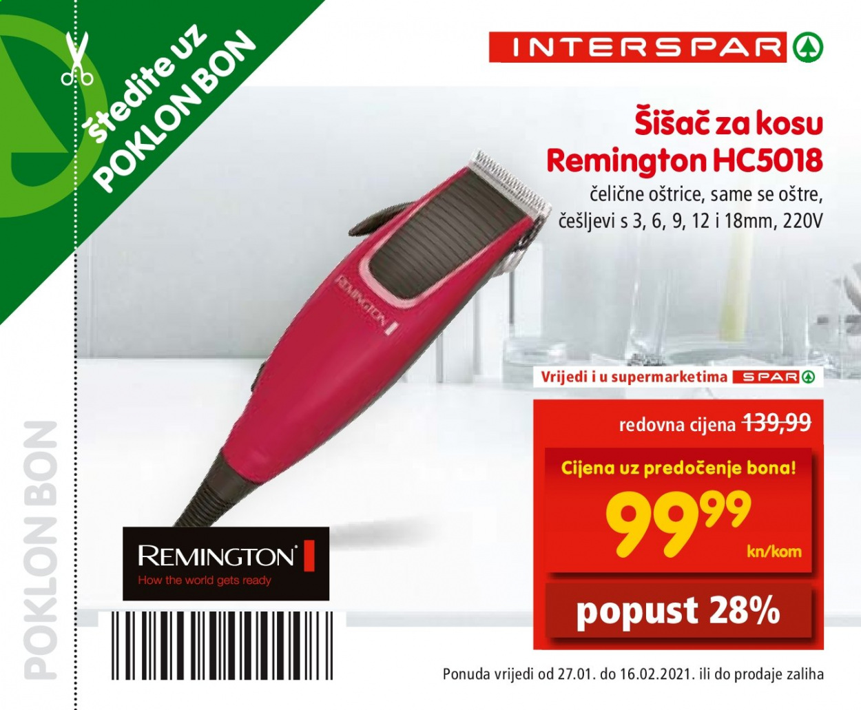 INTERSPAR katalog - 27.01.2021. - 16.02.2021. Stranica 27