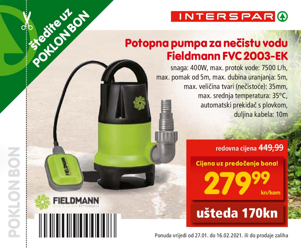 INTERSPAR katalog - 27.01.2021. - 16.02.2021. Stranica 31