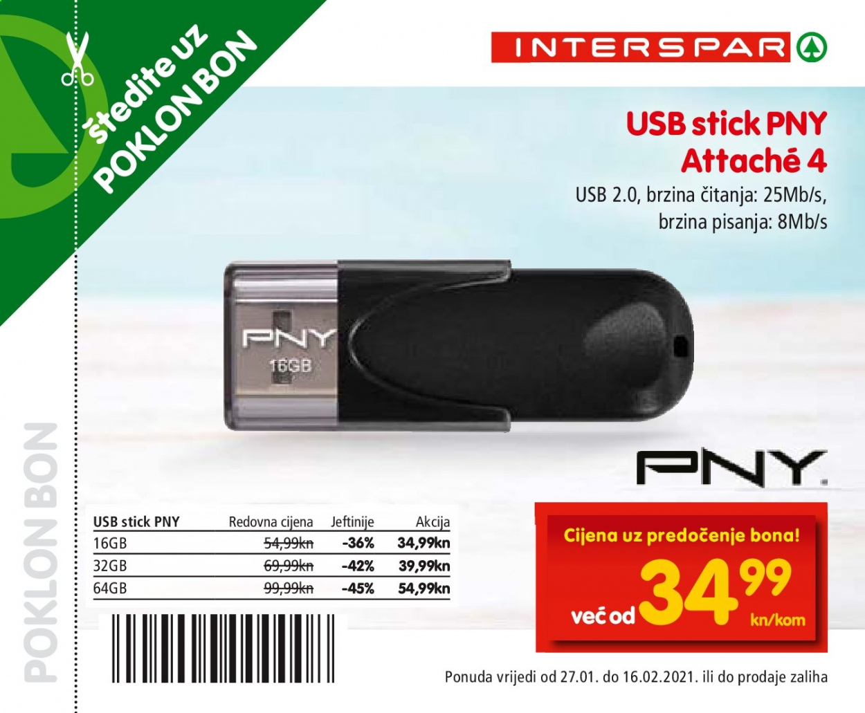 INTERSPAR katalog - 27.01.2021. - 16.02.2021. Stranica 37